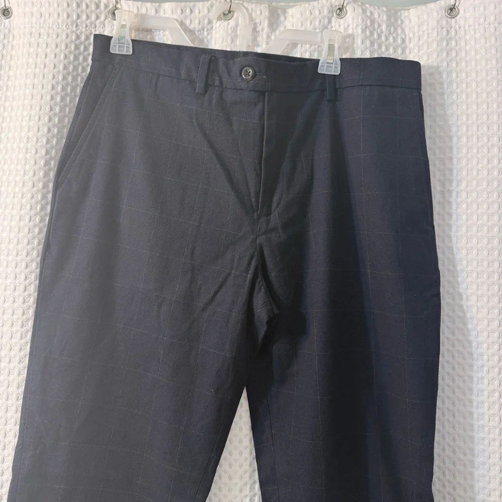 Banana Republic Slim Tapered Plaid Men’s Pants Size 34/32